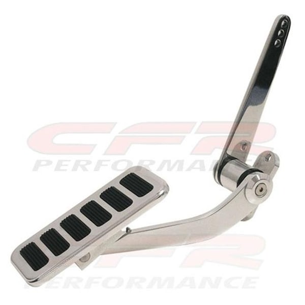 Hands On HZ-8600-C Chrome Street Rod Throttle Gas Pedal - Chevy Ford Mopar HA1320631 - main